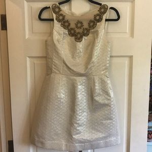 Lily Pulitzer Gold Dress